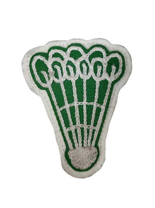 Badminton Chenille Award Symbol