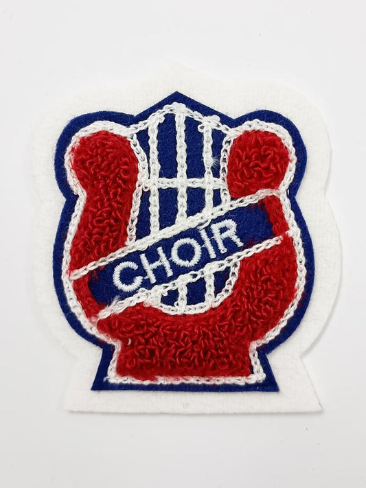 Choir Lyre Chenille Award Symbol