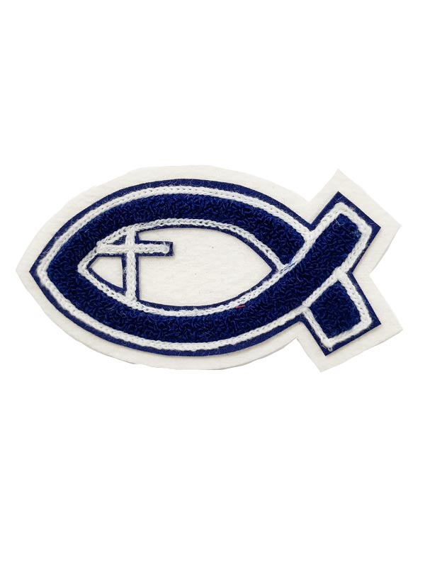 Christian Fish Chenille Symbol