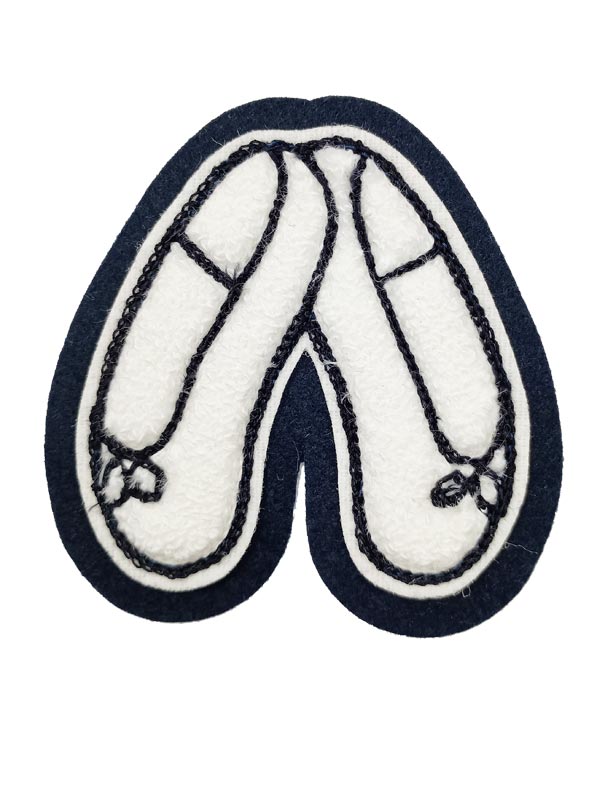 Dance Slippers Chenille Award Symbol