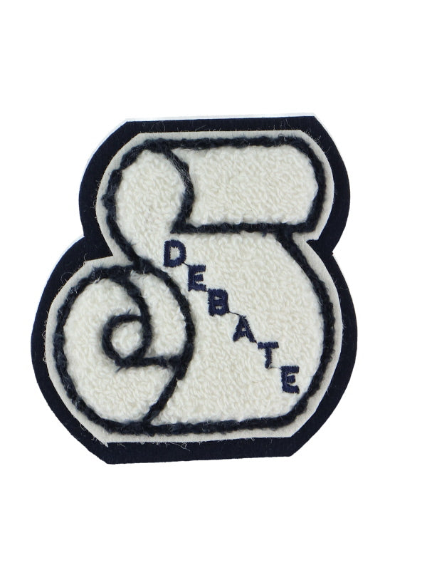Debate Scroll Chenille Award Symbol