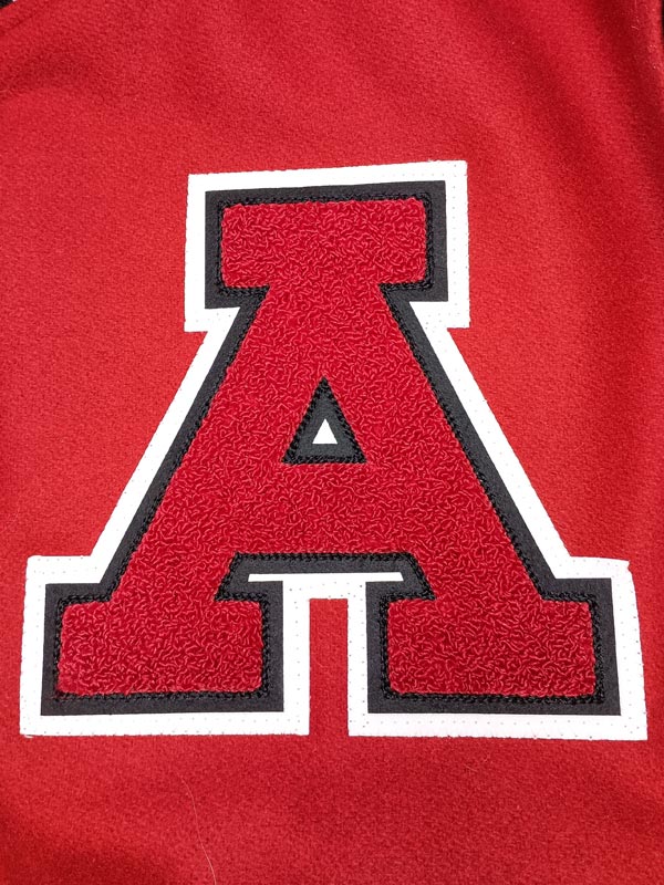 Annandale Chenille Front Letter