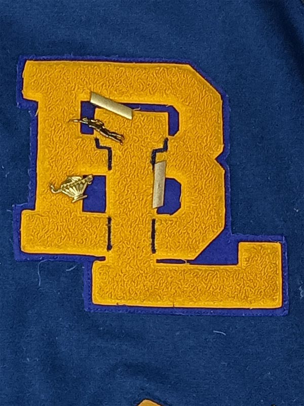 Big Lake Chenille Front Letter