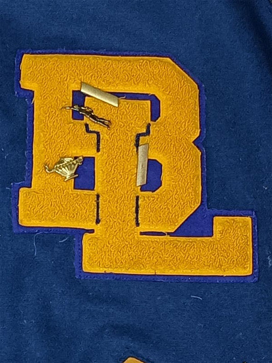 Big Lake Chenille Front Letter