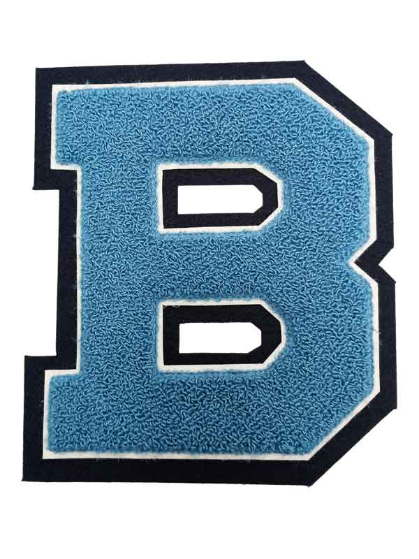 Blaine Chenille Front Letter