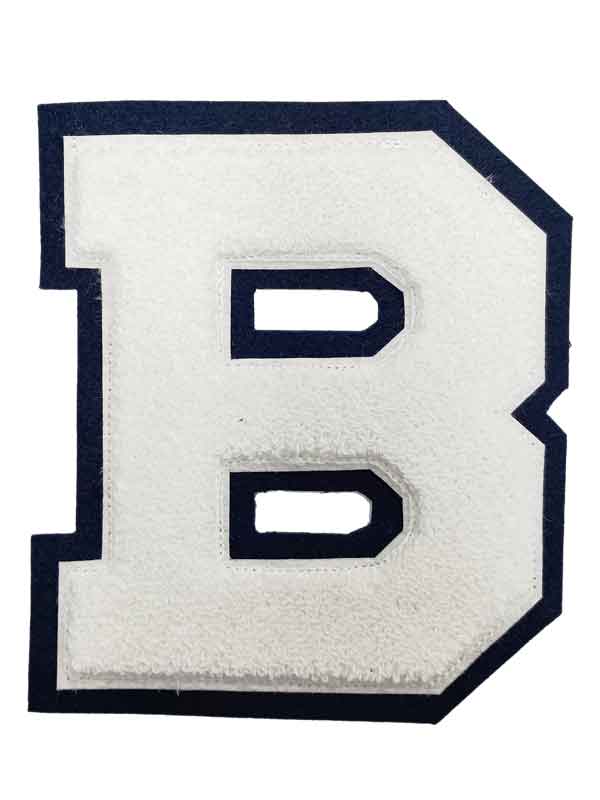 Blaine Chenille Front Letter