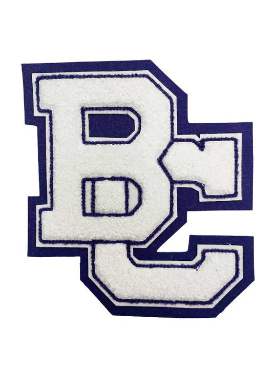 Brooklyn Center Chenille Front Letter