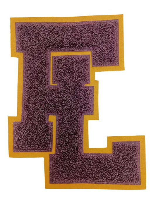 Forest Lake Chenille Front Letter