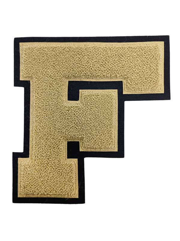 Fridley Vegas Chenille Front Letter