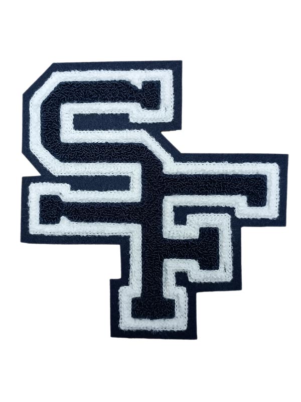 St. Francis Chenille Front Letter