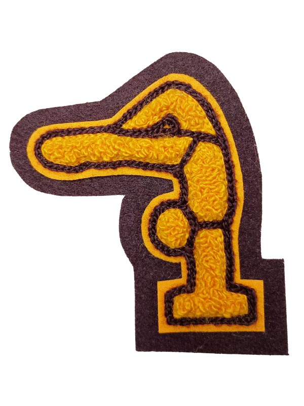 Gymnastics Chenille Award Symbol