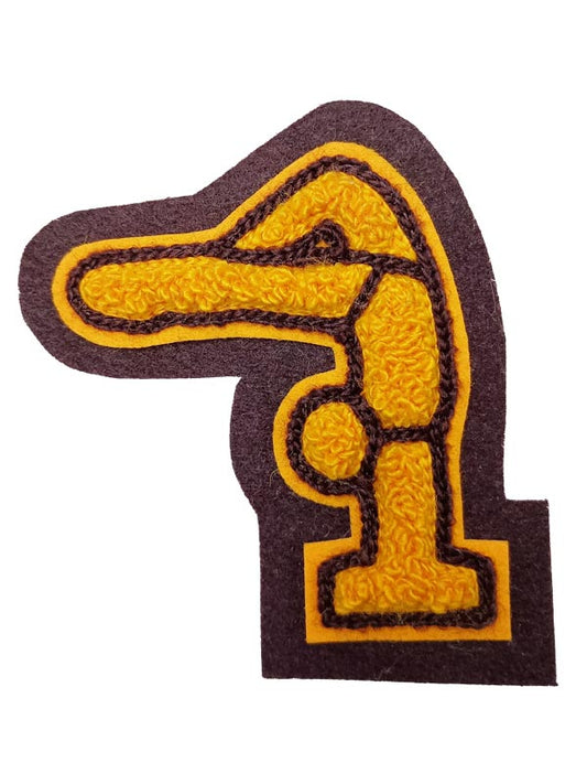 Gymnastics Chenille Award Symbol