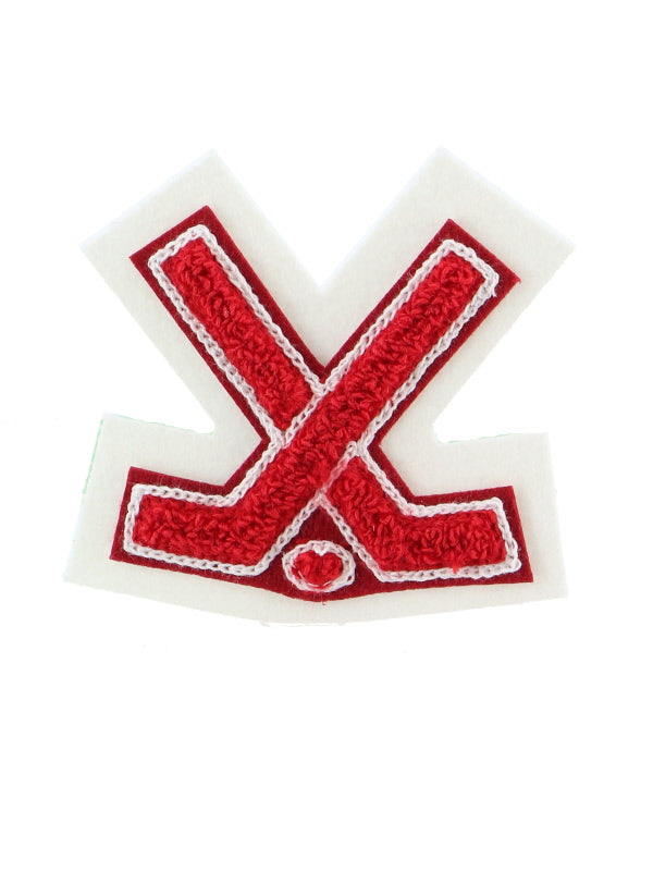 Hockey Chenille Award Symbol