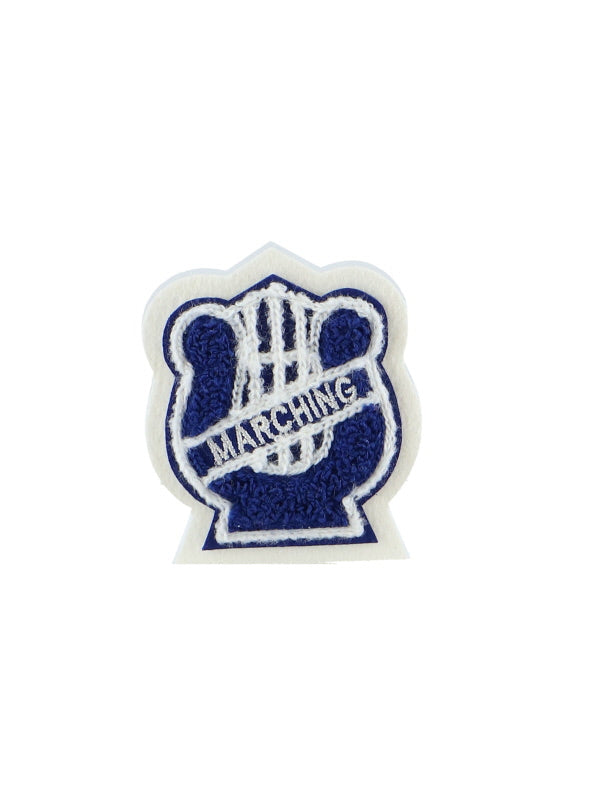 Marching Lyre Chenille Award Symbol