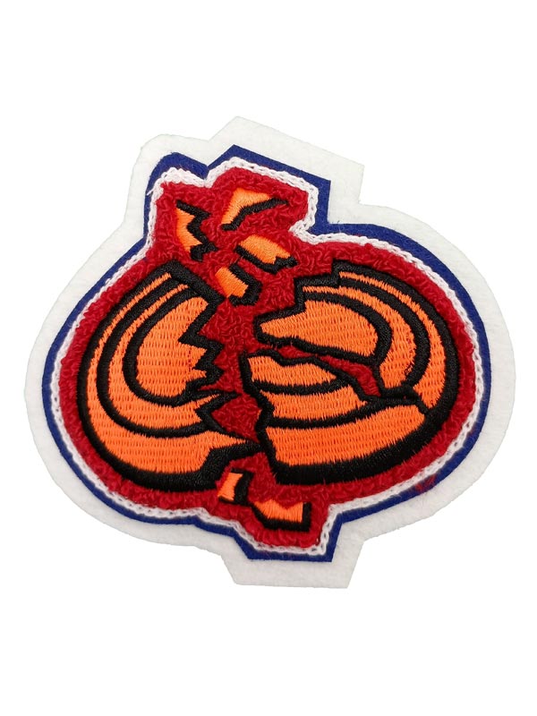 Trap Broken Clay Pigeon Chenille Award Symbol