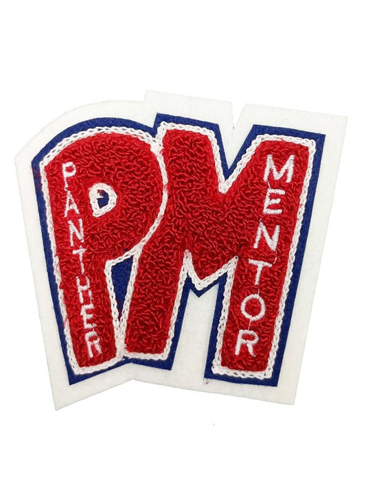 Panther Mentor Chenille Award Symbol