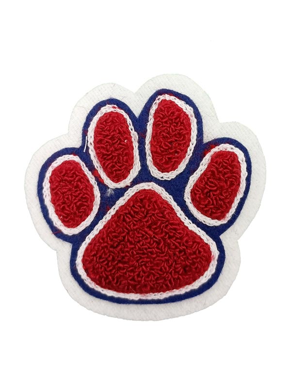 Paw Chenille Award Symbol