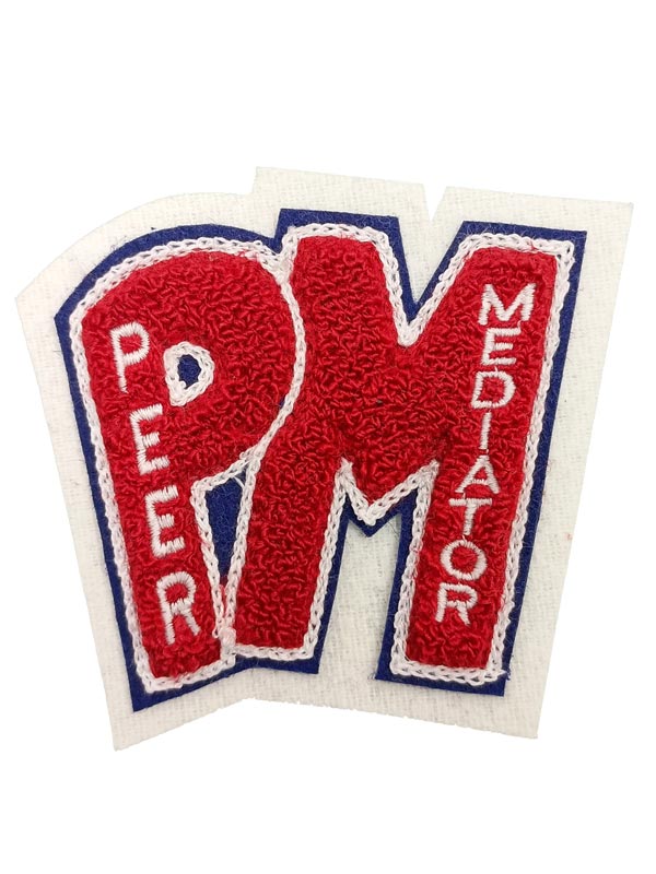 Peer Mediation Chenille Award Symbol