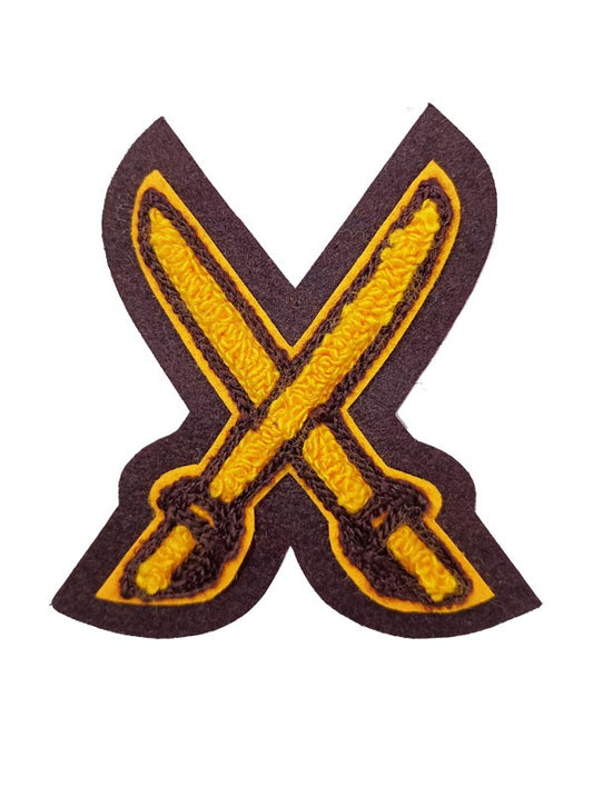 Sabers Chenille Award Symbol