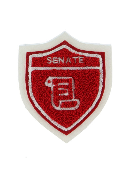 Senate Shield Chenille Award Symbol