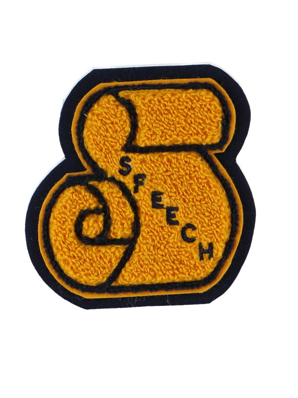 Speech Scroll Chenille Award Symbol
