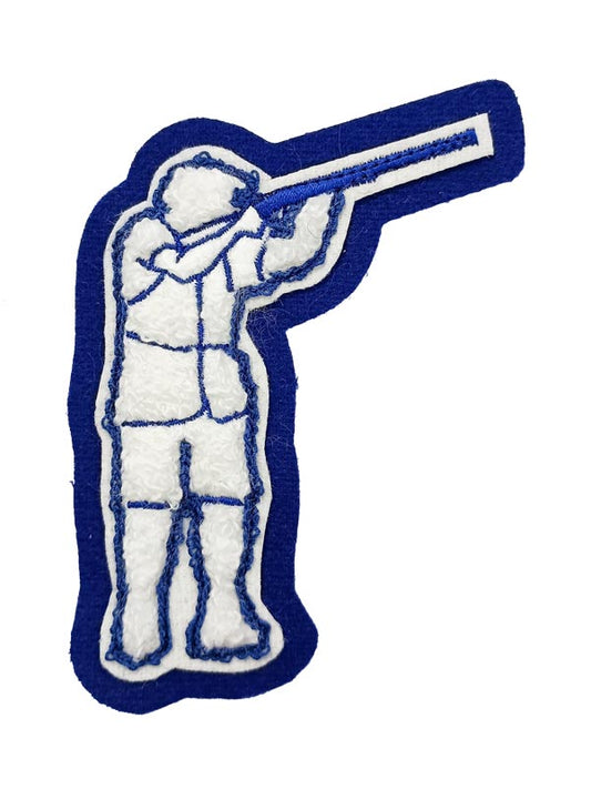 Trap Shooting Chenille Award Symbol