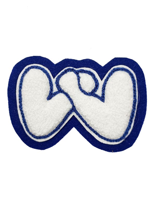 Wrestling Arms Chenille Award Symbol