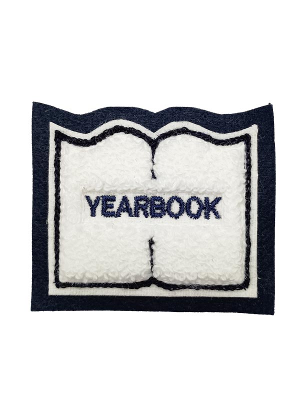 Yearbook Chenille Award Symbol