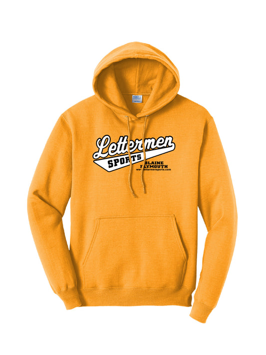 Gold Classic Lettermen Hoodie