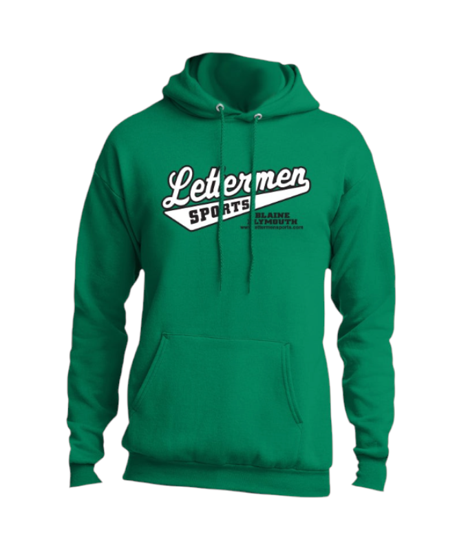 Kelly Green Classic Lettermen Hoodie