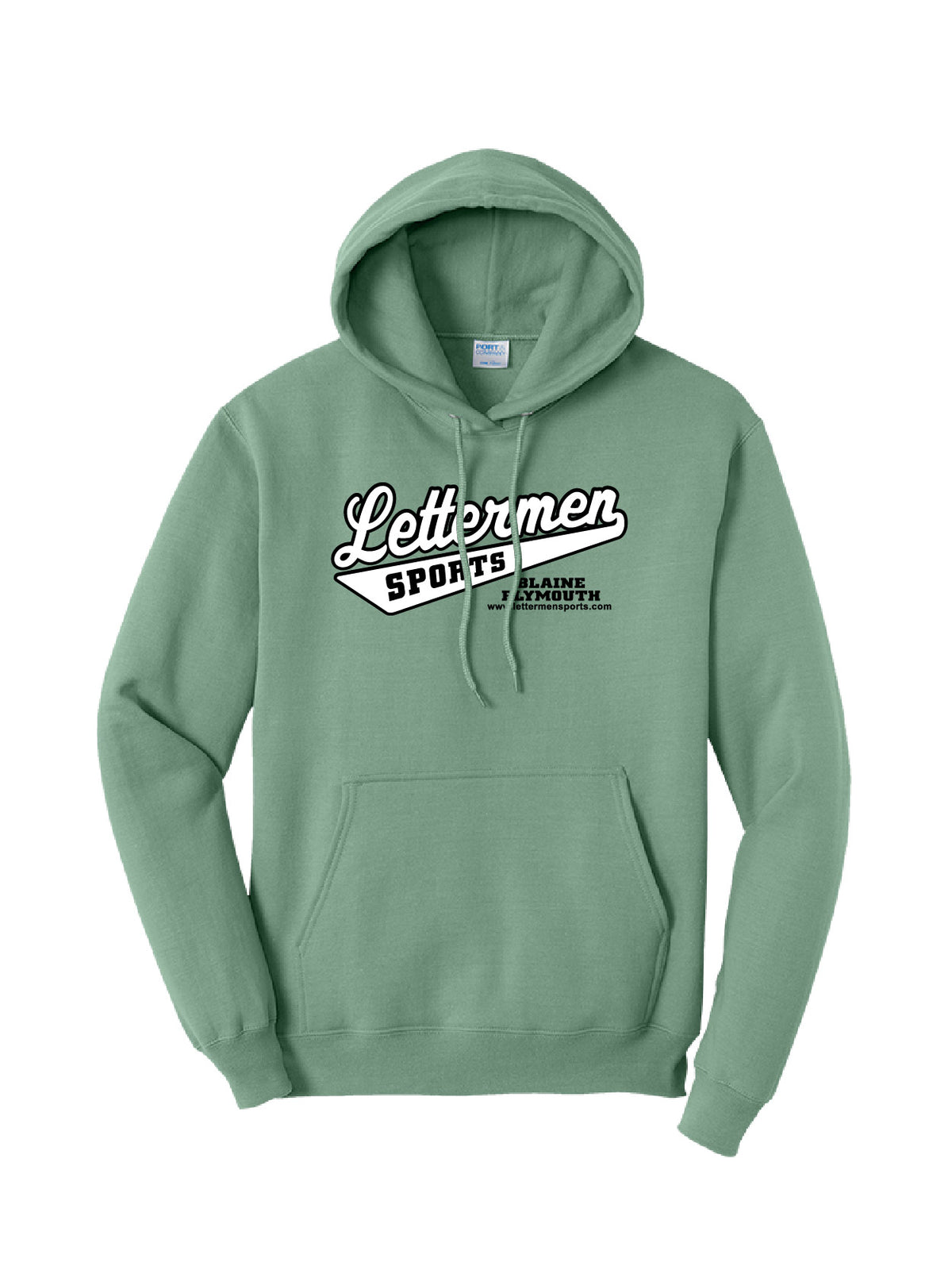 Laurel Green Classic Lettermen Hoodie