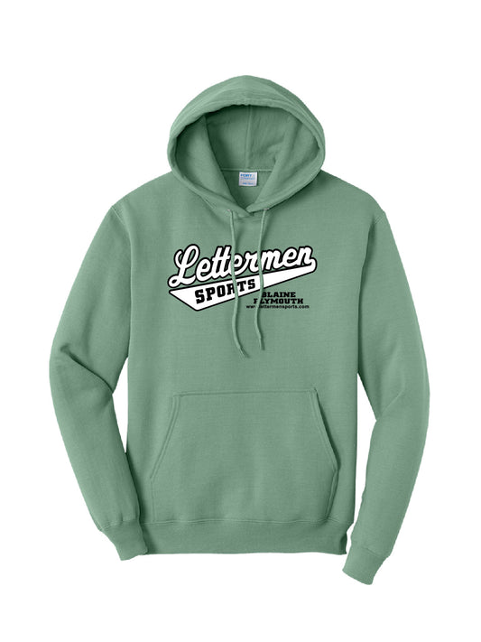 Laurel Green Classic Lettermen Hoodie