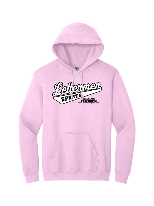 Light Pink Classic Lettermen Hoodie