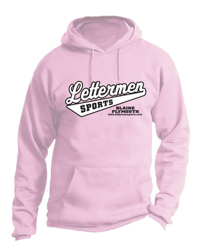 Light Pink Classic Lettermen Hoodie