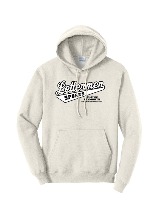 Oatmeal Hthr Classic Lettermen Hoodie