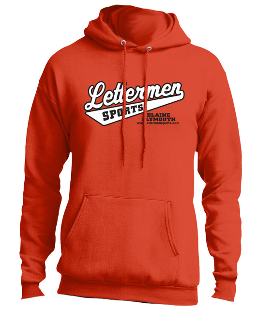 Orange Classic Lettermen Hoodie