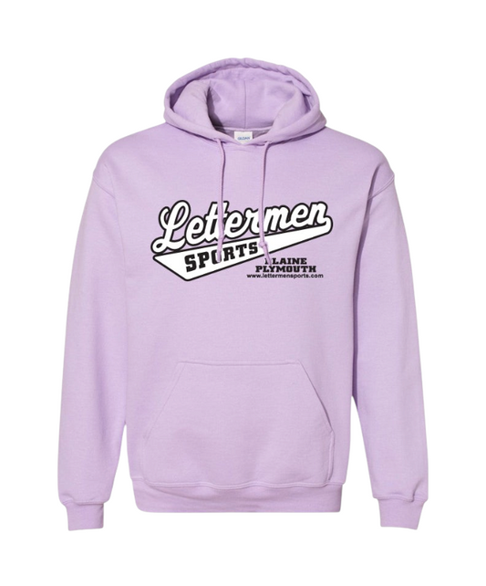 Orchid Classic Lettermen Hoodie