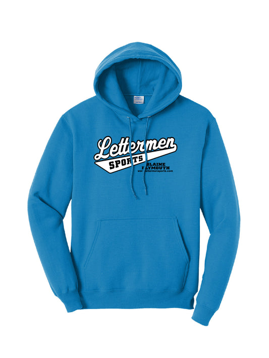 Sapphire Classic Lettermen Hoodie