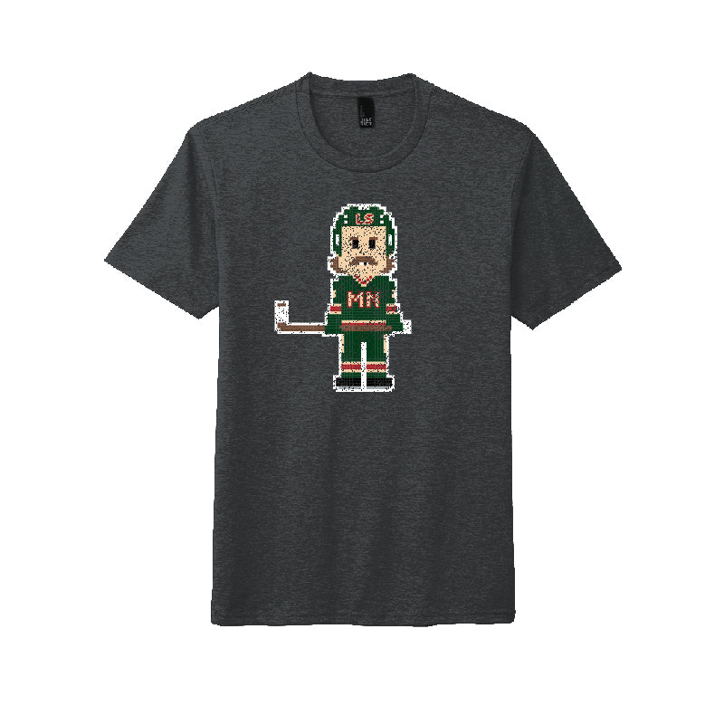 Black Frost Digital Hockey Man Tee