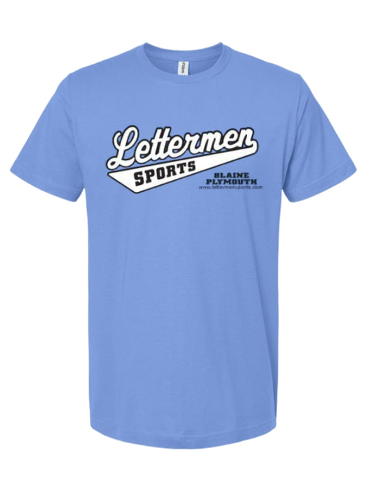 Carolina Blue Classic Lettermen Tee 2.0