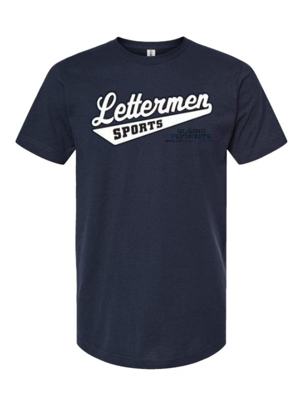 Navy Classic Lettermen Tee 2.0