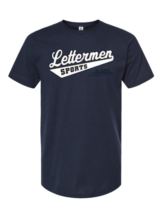 Navy Classic Lettermen Tee 2.0