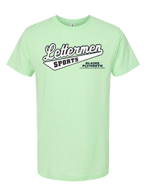 Neo Mint Classic Lettermen Tee 2.0