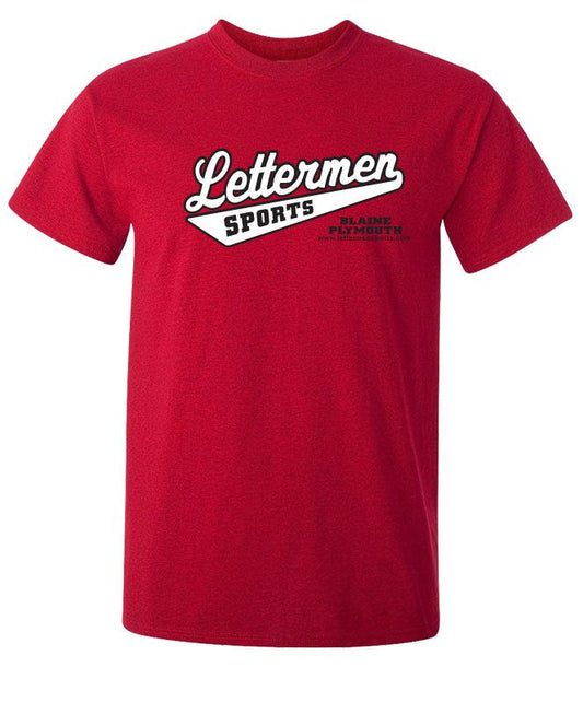 Classic Lettermen Tee, Antique Cherry