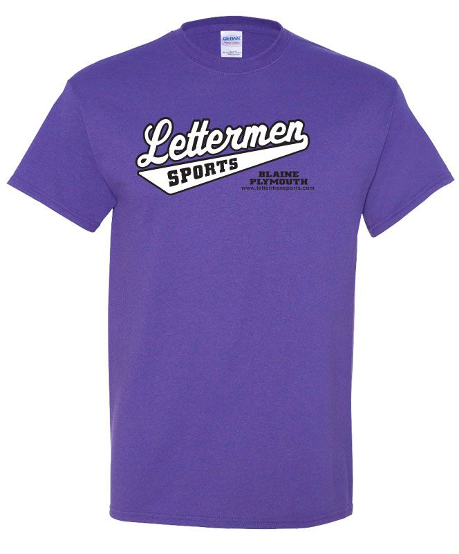 Classic Lettermen Tee, Lilac