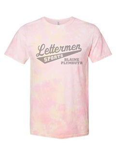 Sunset Dream Cloud Lettermen Tee