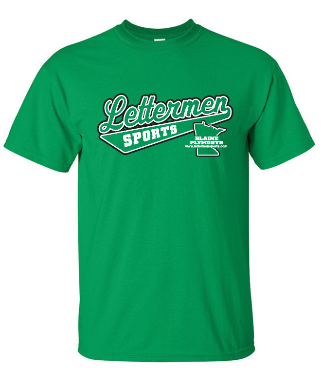 Kelly/Black Lettermen Tee