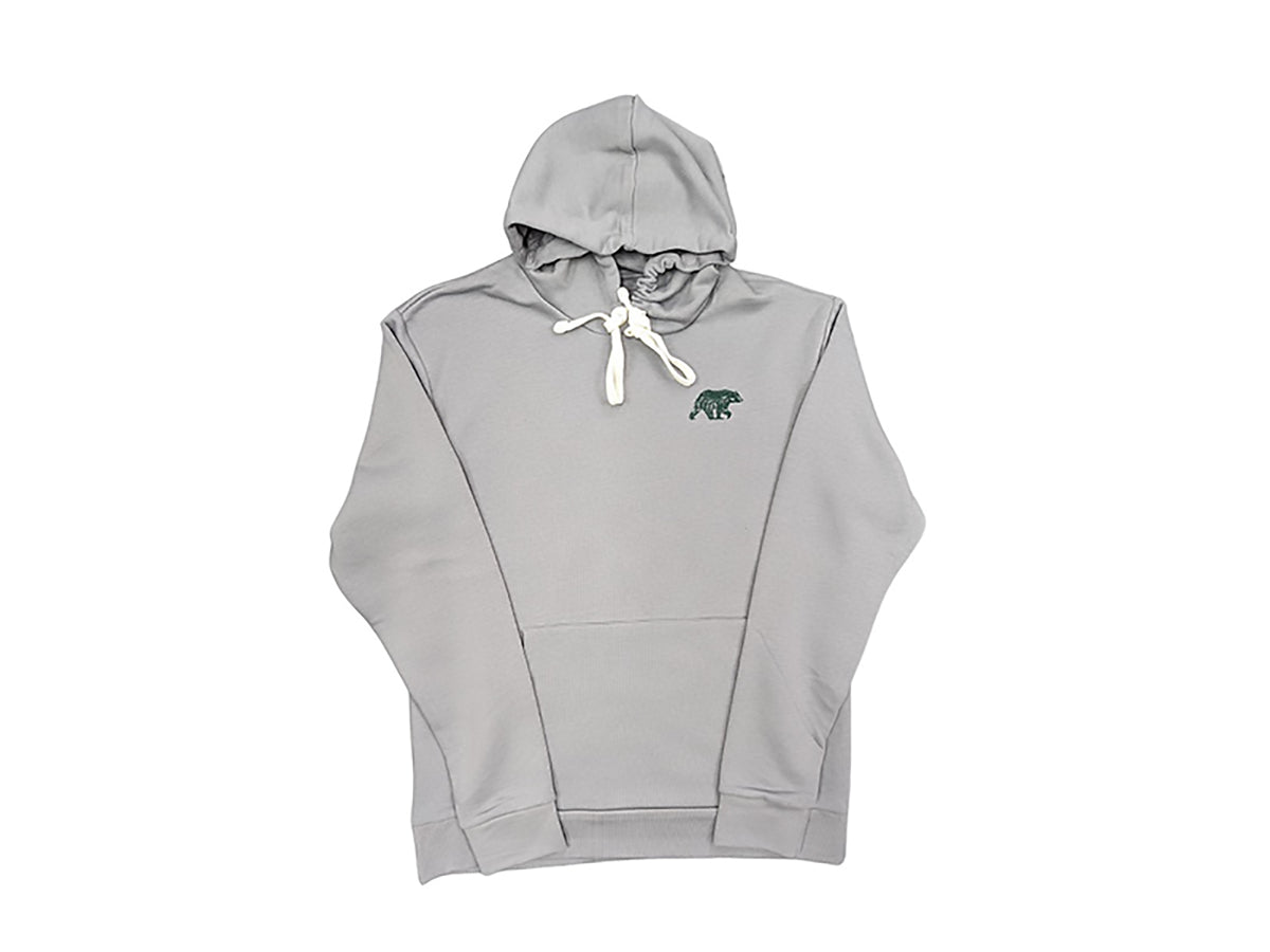 Lead Grey Iconic North Bear Hood