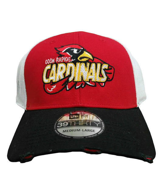 New Era Community Flexfit Cap, Coon Rapids Red/White
