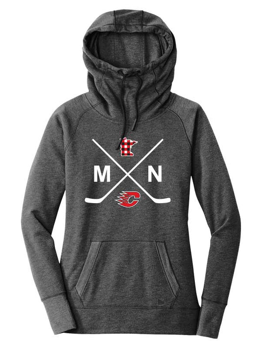 Centennial New Era Ladies Tri-Blend Fleece Pullover Hoodie